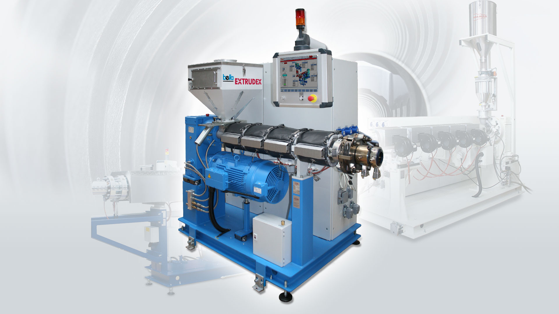 HELIBAR® Einschneckenextruder 